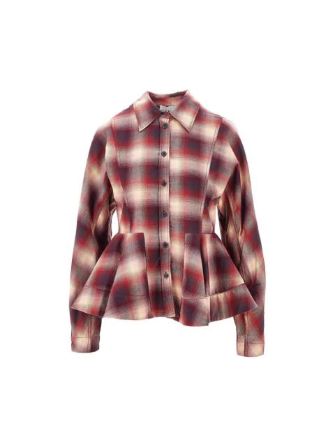GANNI Ganni Women Cotton Flannel Shirt