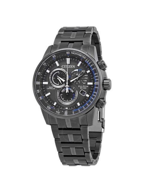 Other Designers Citizen PCAT Radio Controlled Chronograph Black Dial Men's Watch CB5887-55H