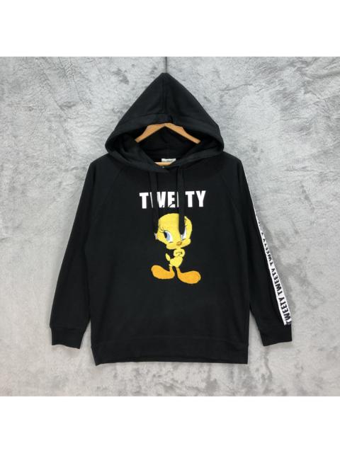 Other Designers Cartoon Network - VIRGIRL X LOONY TUNES TWEETY BIG LOGO HOODIES #5243-181