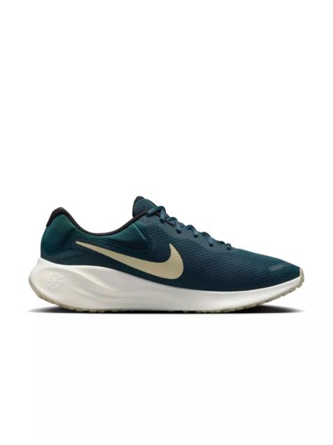 Nike Revolution 7 "Armory Navy/Green Strike/Hyper Pink/Desert Khaki" Men's Running Shoe