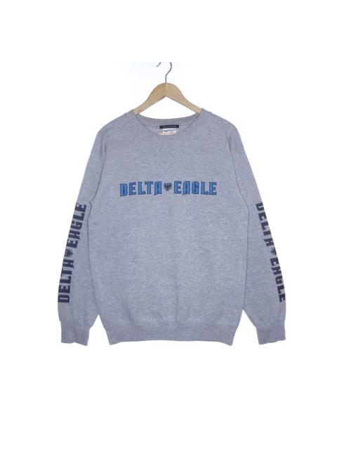 Other Designers Vintage - Vintage delta eagle Sweatshirt made in USA