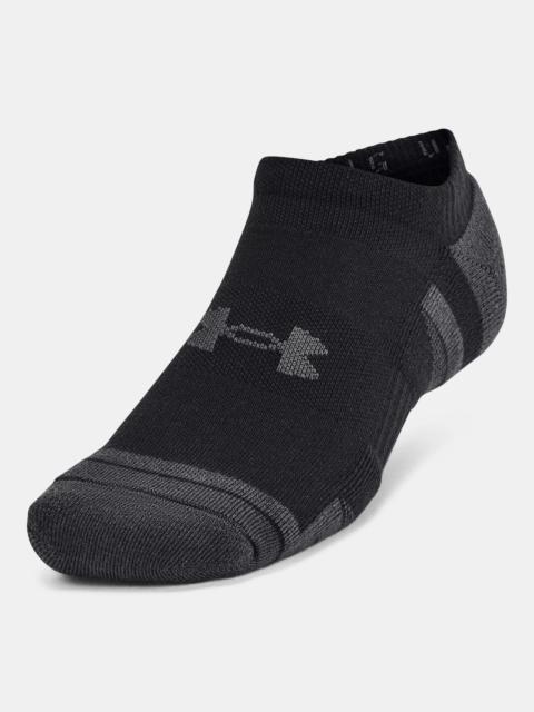 Under Armour Unisex UA Performance Tech 6-Pack No Show Socks