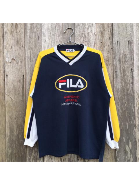 Other Designers Vintage - Vintage Fila V-Neck Sweatshirt