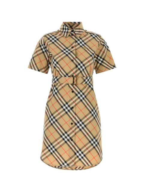 ワンピース Burberry Embroidered Poplin Shirt Dress Burberry Embroidered Poplin Shirt Dress | italist