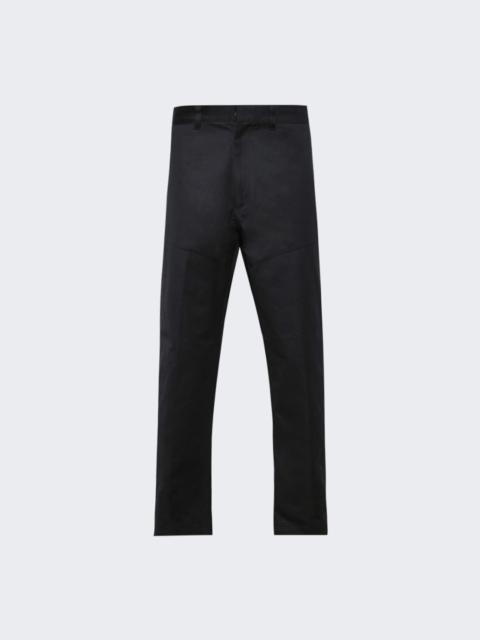 SAINT M×××××× Wide Chino Pants Black