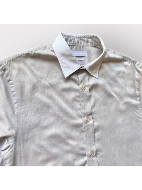 2012 Alexander McQueen Contrast Collar and Cuffs Shirt