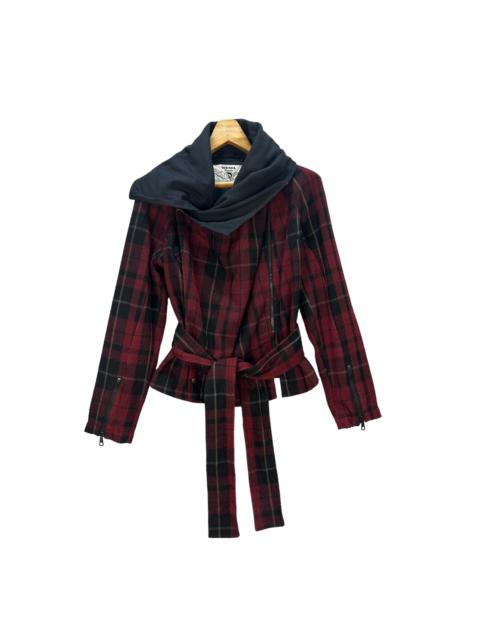 Diesel Diesel Superior Females Tartan Crazy Design Jacket #9185-67