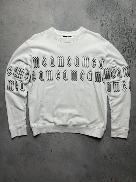 Alexander McQueen McQ Alexander McQueen Embroidered Repeated Monogram Big Logo