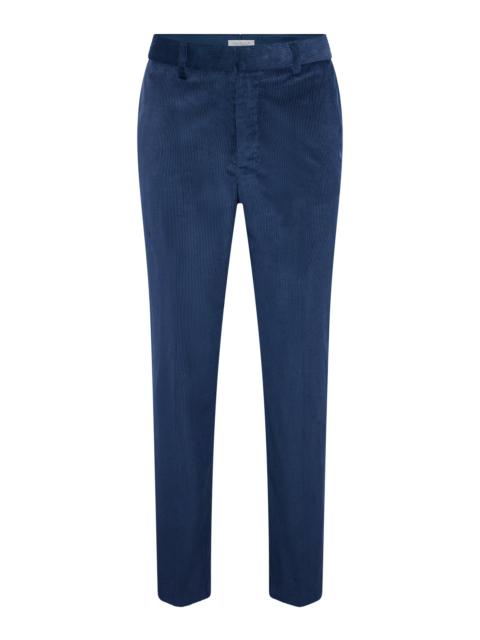 GABRIELA HEARST Sebastian Pant in Electric Navy Sea Island Cotton Corduroy