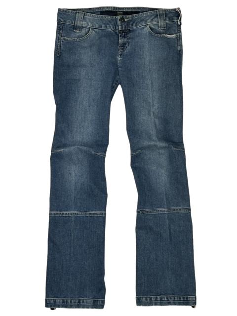 Other Designers Marithe Francois Girbaud - Low Rise Double Knee Straight Leg Denim Jeans