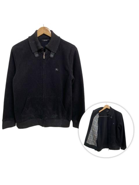 Vintage Burberry Black Label Fleece Jacket England Made