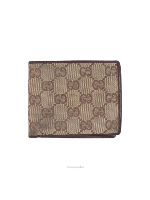 GUCCI Gucci GG Canvas Bifold Wallet