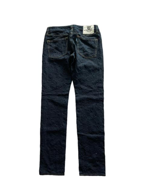 Other Designers Graph Zero Jacquard jeans by Kojima Genes Japan