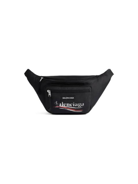 BALENCIAGA Men's Explorer Beltpack  in Black
