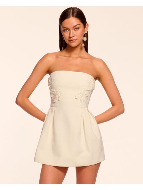 RAMY BROOK Lily Embellished Strapless Mini Dress