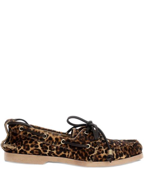 Golden Goose Pony hair loafers