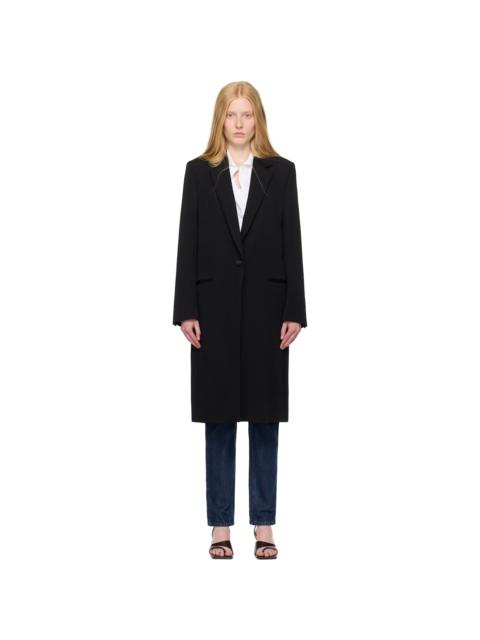 TOTEME Black Classic Tailored Coat