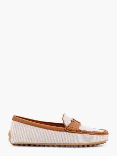 Tod's Tod'S Canvas Loafer With T Timeless Detail