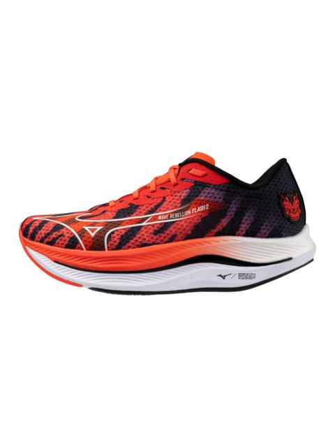 Mizuno Unisex Wave Rebellion Flash 2 Oni Pack Running Shoe