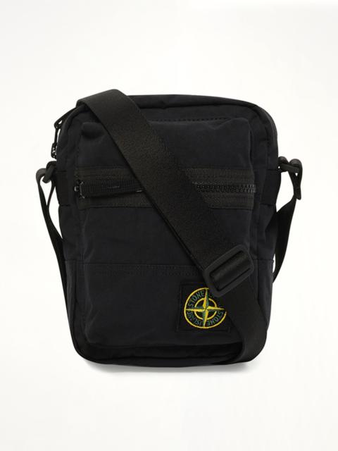 Stone Island 920001 Aluminium Tela Pouch in Black