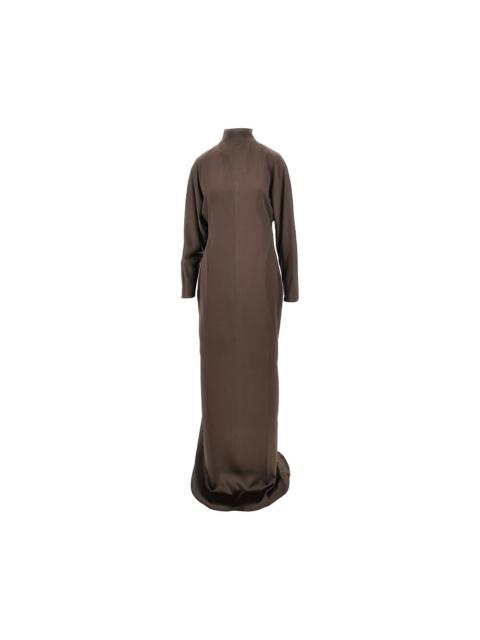 Max Mara Max Mara Silk Long Dress Brown Women