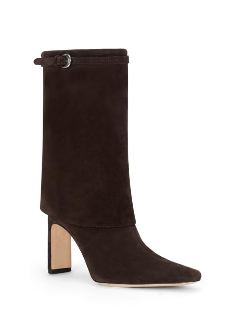 STAUD STAUD Wally Foldover Boot in Espresso at Nordstrom