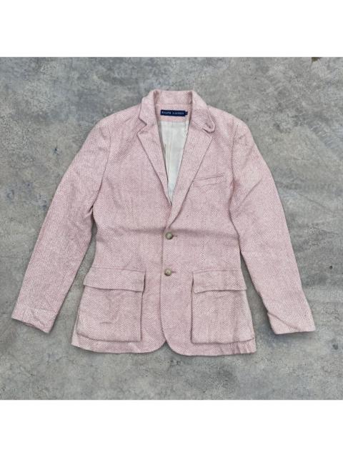 Polo Ralph Lauren - ‼️LAST DROP‼️Ralph Lauren Pink Herringbone Blazer-2017 Release