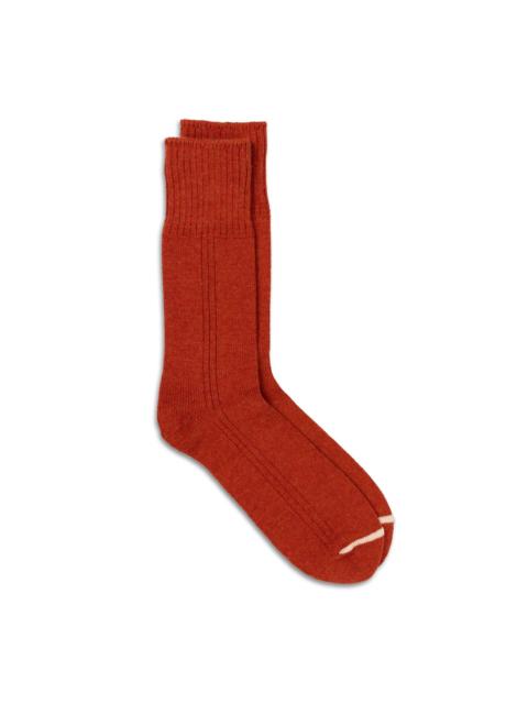 ROTOTO® Rototo Merino Lambswool Sock Brick