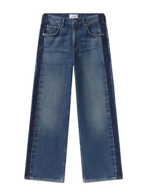 Citizens of Humanity LINDZ EASY STRAIGHT TUXEDO STRIPE