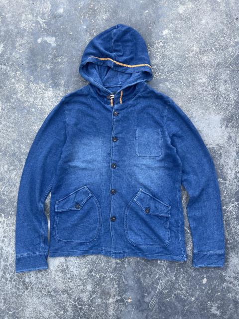 Other Designers Japanese Brand - GRN japan indigo product light hooded