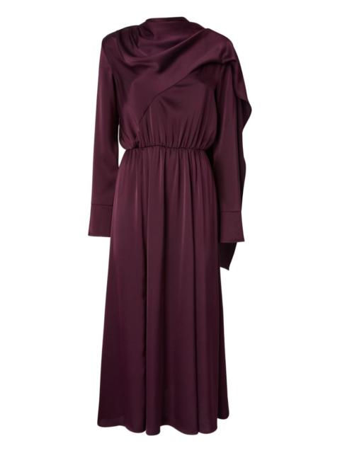 PINKO draped crepe dress
