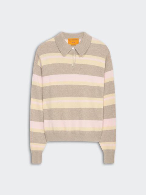 GUEST IN RESIDENCE Collegiate Stripe Polo