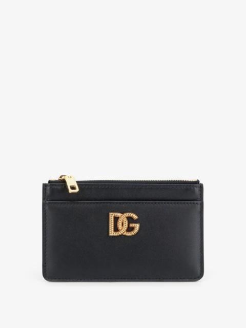 Dolce & Gabbana Dolce & Gabbana Leather Card Holder Black