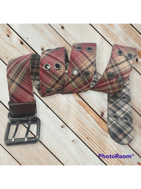 Other Designers Archival Clothing - UNNAMED Checkered Musician Punk Rock Belt