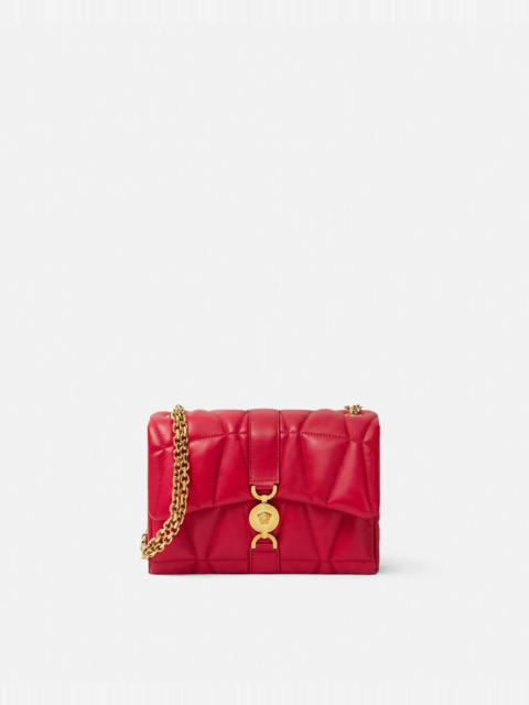 VERSACE Kleio Quilted Shoulder Bag