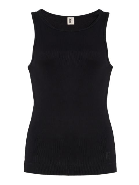 BY MALENE BIRGER Amani Organic Cotton Tank Top black