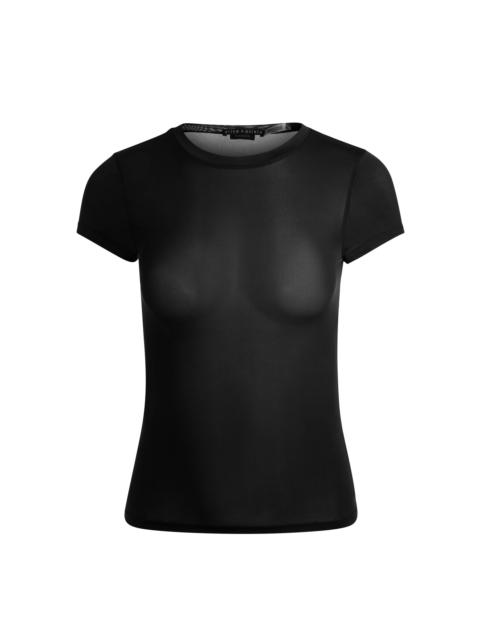 Alice + Olivia HOTTIE SHRUNKEN BABY TEE