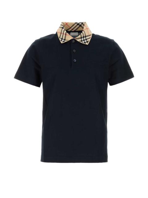 Burberry Burberry Men Slate Piquet Polo Shirt