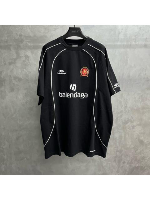 BALENCIAGA Balenciaga Logo Letter Print Crewneck Casual Short-Sleeve T-Shirt