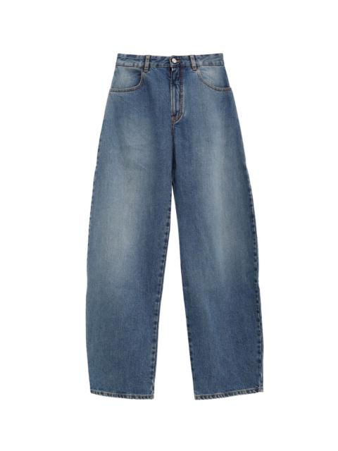 Alaïa Low Round denim jeans