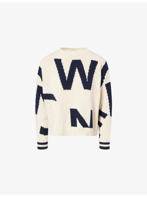 WEEKEND Max Mara Celebre Round-Neck Cotton-Blend Jumper