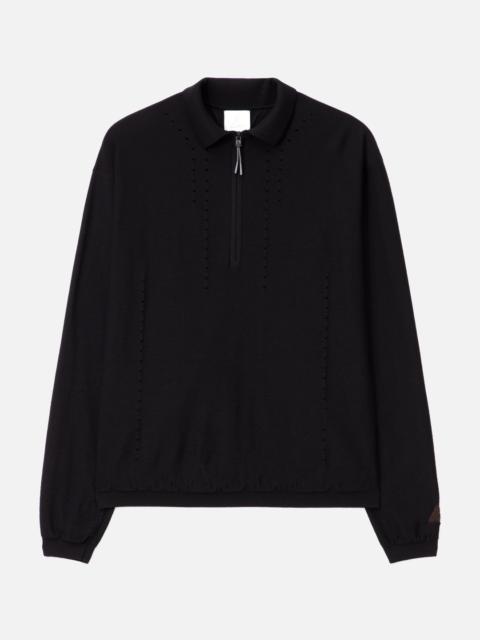 ROA PINCHED WOOL KNIT POLO