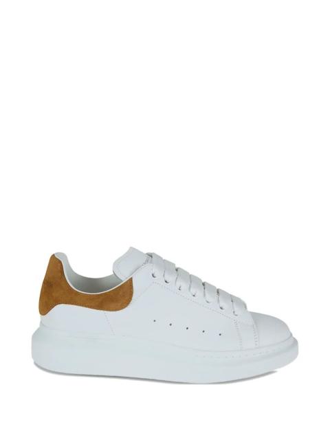 Alexander McQueen Alexander Mcqueen Women Oversized Sneakers In White/Tan