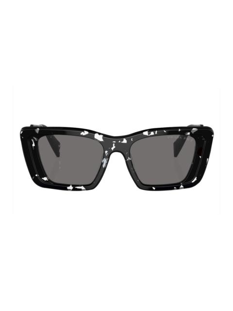 Prada Side Logo Butterfly Sunglasses