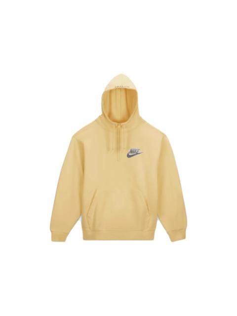 Supreme Supreme Nike Half Zip Hooded Sweatshirt Pale Yellow