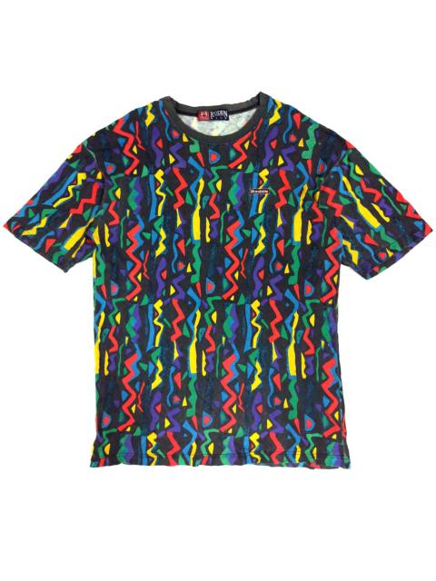 Other Designers RARE! VTG 90s RODEN CLUB JAPANESE BRAND DISTRESSED PSYCHEDELIC ART