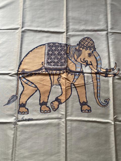 Other Designers Jim Thompson Elephants Scarf Thai
