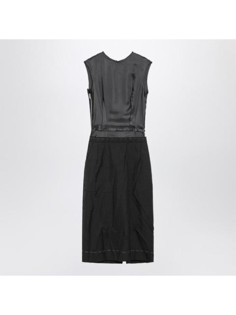 Maison Margiela Maison Margiela Grey Mélange Sleeveless Dress Women