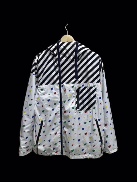 Other Designers Japanese Brand - Vintage Yonex Inspired Off-White Outdoor Jacket Hoodie