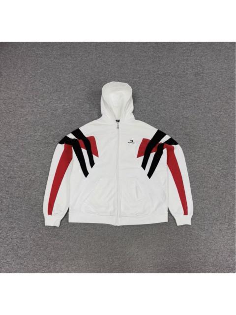 BALENCIAGA Balenciaga Sporty B Zip-Up Tracksuit Hoodie